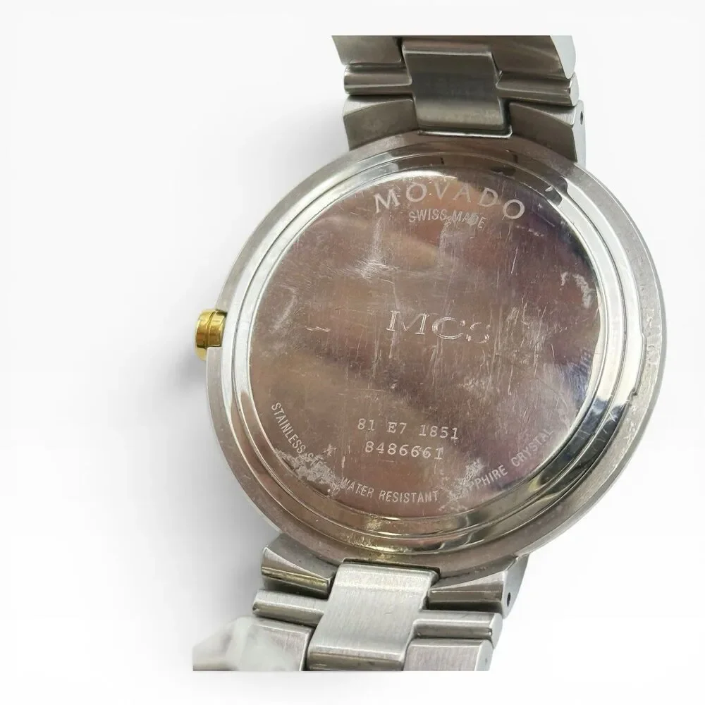 Gentleman's Movado Museum Classic Stainless Steel Quartz